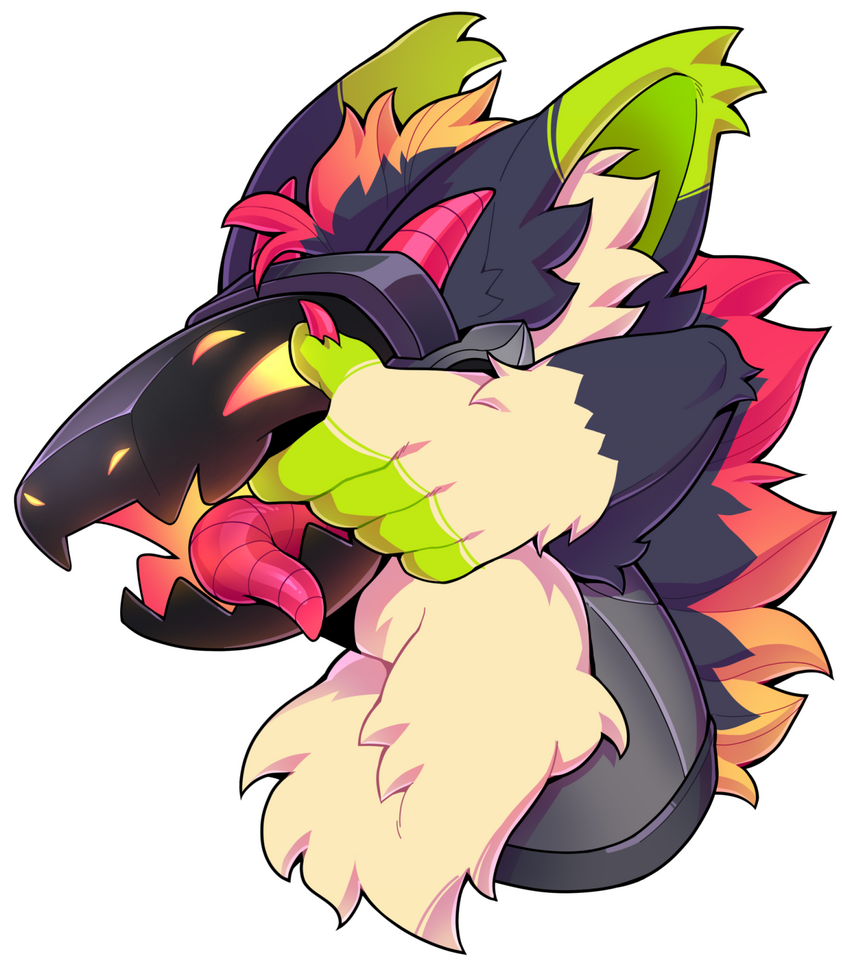 Cell Shaded Sticker