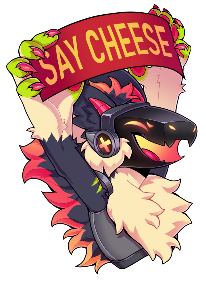 Cell Shaded Sticker